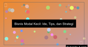 bisnis modal kecil