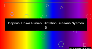 visual inspirasi dekor rumah