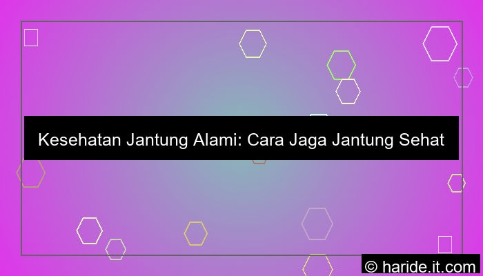 grafik kesehatan jantung alami