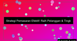 desain strategi pemasaran efektif