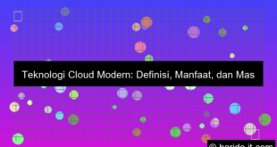 teknologi cloud modern