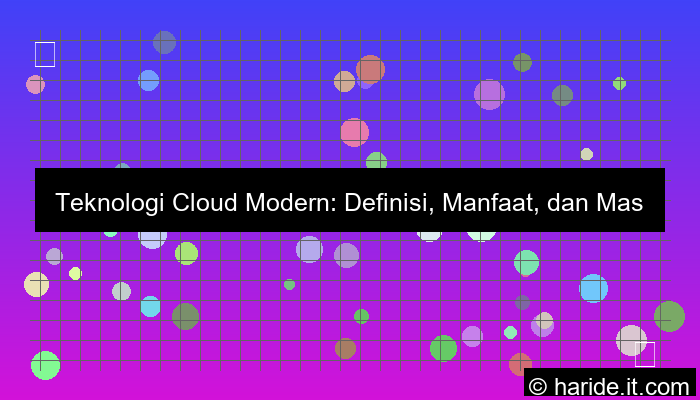 teknologi cloud modern