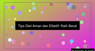 tips diet aman