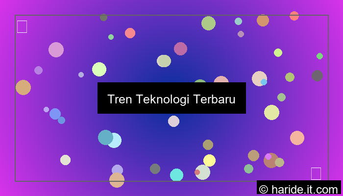 tren teknologi terbaru